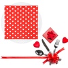 image:imageFEPITO 100 Pcs Valentines Day Napkins Hearts Design Luncheon Napkins for Valentines Day DecorationBridal Shower Wedding Birthday Party