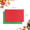 image:imageFEPITO 100 Sheets Green Christmas Tissue Paper Gift Wrapping for Xmas Wrapping Presents Crafts14 x 20 InchRedGreen