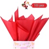 image:imageFEPITO 100 Sheets Red Christmas Tissue Paper  Gift Wrapping Paper for Xmas Presents Crafts 14 x 20 InchRed