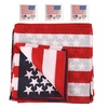 image:imageFEPITO 12 Pack American Flag Bandanas Headband USA Flag Kerchief and 12Pcs Tattoo Sticker for July 4th Patriotic Event Accessories