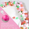 image:imageFEPITO 124Pcs Tropical Balloons Garland Kit  Pink Green Balloon Arch With Palm Leaves Tape Strip Dot Glue and Tying Tool for Party Decor Birthday Supplies