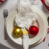 image:imageFEPITO 12Pcs Christmas Napkin Rings Set Trees amp Elk Designs Snowflake Holders for Winter Holiday Dinner Table Decorations Party SuppliesGold