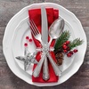 image:imageFEPITO 12Pcs Christmas Napkin Rings Set Trees amp Elk Designs Snowflake Holders for Winter Holiday Dinner Table Decorations Party SuppliesSilver