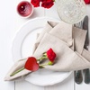 image:imageFEPITO 12Pcs Valentines Day Heart Napkin Rings Red Heart Napkin Rings Table Decorations Heart Napkin Holders for Valentines Day Party Wedding Anniversary