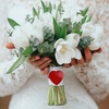 image:imageFEPITO 12Pcs Valentines Day Heart Napkin Rings Red Heart Napkin Rings Table Decorations Heart Napkin Holders for Valentines Day Party Wedding Anniversary