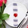 image:imageFEPITO 12Pcs Valentines Day Heart Napkin Rings Red Heart Napkin Rings Table Decorations Heart Napkin Holders for Valentines Day Party Wedding Anniversary