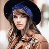 image:imageFEPITO 18Pcs Paisley Bandanas Cowboy Bandana Paisley Print Head Wrap Scarf15 Colors