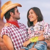 image:imageFEPITO 18Pcs Paisley Bandanas Cowboy Bandana Paisley Print Head Wrap ScarfSet B