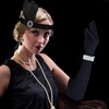 image:imageFEPITO 1920s Accessories Set for Women Flapper Headpiece HeadbandSet C