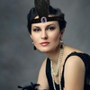 image:imageFEPITO 1920s Accessories Set for Women Flapper Headpiece HeadbandSet C