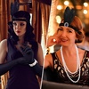 image:imageFEPITO 1920s Flapper Dresses for Women Fringed Sequin Great Gatsby Dress for Women with 20s Accessories Roaring 20s CostumeBlue