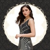 image:imageFEPITO 1920s Flapper Dresses for Women Fringed Sequin Great Gatsby Dress for Women with 20s Accessories Roaring 20s CostumePure Black Gold