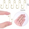 image:imageFEPITO 200 Pcs Christmas Ornament Hooks  Gold Stainless Steel Hangers Perfect for Art Craft amp Tree Decorations