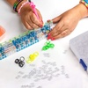 image:imageFEPITO 2000 Pcs Loom Rubber Bands S Clips Plastic Band Clips Connectors Refills Kit Clip for Loom Bracelets DIY Making Clear