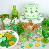 image:imageFEPITO 200PCS St Patricks Day Shamrock Coins amp Confetti Decorations Green amp Gold Lucky Clover Shamrocks Plastic Coins amp PVC Confetti for St Patricks Day Party Favors