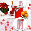 image:imageFEPITO 214Pcs Acrylic Hearts Red Pink Heart Valentines Day Vase Filler 087Inch Heart for Valentines Day Table Home Decorations Wedding DecorationsRedpink