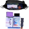 image:imageFEPITO 22 Pack Drawstring Bags String Backpack Bulk Sack Cinch Bag Sport Bags for School Gym TravelingBlack