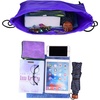 image:imageFEPITO 22 Pack Drawstring Bags String Backpack Bulk Sack Cinch Bag Sport Bags for School Gym TravelingBlue