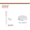 image:imageFEPITO 24 PCS Christmas Acrylic Icicle Clear Plastic Icicle Ornaments for Christmas Party Christmas Tree Hanging Supplies Holiday Decoration24