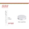 image:imageFEPITO 24 PCS Christmas Acrylic Icicle Clear Plastic Icicle Ornaments for Christmas Party Christmas Tree Hanging Supplies Holiday Decoration35