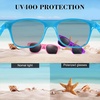 image:imageFEPITO 24 Pack Party Sunglasses Bulk for Birthday Party Favors Goody Bag Fillers for Beach Pool Party Toys for Adults WhiteBlue