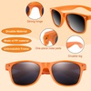 image:imageFEPITO 24 Pack Party Sunglasses Bulk for Birthday Party Favors Goody Bag Fillers for Beach Pool Party Toys for Adults WhiteOrange