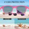 image:imageFEPITO 24 Pack Party Sunglasses Bulk for Birthday Party Favors Goody Bag Fillers for Beach Pool Party Toys for Adults WhitePink