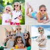 image:imageFEPITO 24 Pack Party Sunglasses Bulk for Birthday Party Favors Goody Bag Fillers for Beach Pool Party Toys for Adults WhitePink
