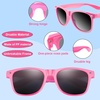 image:imageFEPITO 24 Pack Party Sunglasses Bulk for Birthday Party Favors Goody Bag Fillers for Beach Pool Party Toys for Adults WhitePink