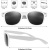 image:imageFEPITO 24 Pack Party Sunglasses Bulk for Birthday Party Favors Goody Bag Fillers for Beach Pool Party Toys for Adults WhiteWhite