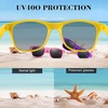 image:imageFEPITO 24 Pack Party Sunglasses Bulk for Birthday Party Favors Goody Bag Fillers for Beach Pool Party Toys for Adults WhiteYellow
