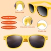 image:imageFEPITO 24 Pack Party Sunglasses Bulk for Birthday Party Favors Goody Bag Fillers for Beach Pool Party Toys for Adults WhiteYellow