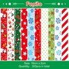 image:imageFEPITO 300 Pcs Festive Paper Chains Merry Christmas Craft Paper Chains for Christmas and Festive Party Decorations10 Style