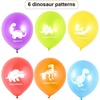 image:imageFEPITO 32 Pieces 12 Dinosaurs Balloons Dinosaur Latex Balloons for Dinosaur Party Decorations 8 Colors