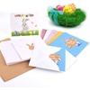 image:imageFEPITO 36 Pack Happy Easter Cards Easter Greeting Cards Assortment Easter Bunny Egg Rabbit Design Spring Note Cards with 36 Envelopes and Sticker for Kids 6 Design