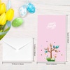 image:imageFEPITO 36 Pack Happy Easter Cards Easter Greeting Cards Assortment Easter Bunny Egg Rabbit Design Spring Note Cards with 36 Envelopes and Sticker for Kids 6 Design