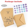 image:imageFEPITO 36 Pieces Happy New Year Greeting Note Cards with 36 Envelopes and 36 Stickers