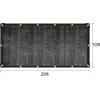 image:imageFEPITO 40 Sunblock Shade Cloth 10ft X 20ft Shade Mesh Tarp Black Shade Sunblock Net for Plant Cover Greenhouse Chicken Coop