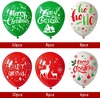 image:imageFEPITO 50Pcs Christmas Party Balloon 12 Inch White Red and Green Latex Balloons 6 Merry Xmas Style for Decoration Party Supplies50 Pcs
