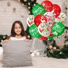 image:imageFEPITO 50Pcs Christmas Party Balloon 12 Inch White Red and Green Latex Balloons 6 Merry Xmas Style for Decoration Party Supplies50 Pcs