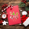 image:imageFEPITO 60 Pieces Christmas Cupcake Toppers Picks Merry Christmas Toothpick Flags for Cake Decorations Party Holiday Supplies