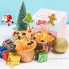 image:imageFEPITO 60 Pieces Christmas Cupcake Toppers Picks Merry Christmas Toothpick Flags for Cake Decorations Party Holiday Supplies