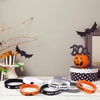 image:imageFEPITO 70 Packs Halloween Wristband Silicone Wristbands 7 Classic Halloween Patterns Rubber Band Bracelets