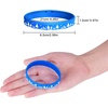 image:imageFEPITO 70 Pieces Christmas Silicone Wristbands Rubber Band Bracelets for Christmas Party Decoration Supplies 7 Merry Xmas Style