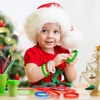 image:imageFEPITO 70 Pieces Christmas Silicone Wristbands Rubber Band Bracelets for Christmas Party Decoration Supplies 7 Merry Xmas Style