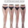 image:imageFEPITO 8 Pairs Fishnet Stockings Tights High Waist Stockings Leggings for WomenBlack Style 2 8 Pairs