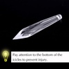 image:imageFEPITO 85 PCS Christmas Decoration Acrylic Snowflake Icicles Christmas Tree Icicle Snowflake with Crystal Line Ornaments Set for Christmas Party Decorations