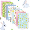image:imageFEPITO 90 Sheets Easter Pattern Paper Set A5 Size Craft Paper for Easter Card Making Scrapbook Decoration Double Side 10 PatternsA560PCS