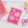 image:imageFEPITO 90 Sheets Valentine Pattern Paper Set 14 x 21cm Decorative Paper for DIY Scrapbook Card Making Decoration Valentines Day Supplies 10 DesignsA590pcs