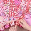 image:imageFEPITO 90 Sheets Valentine Pattern Paper Set 14 x 21cm Decorative Paper for DIY Scrapbook Card Making Decoration Valentines Day Supplies 10 DesignsA590pcs